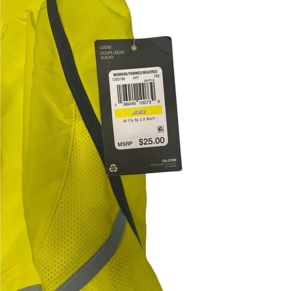 NWT Under Armour Fly 2.0 Running Shorts Woman M - Picture 3 of 4